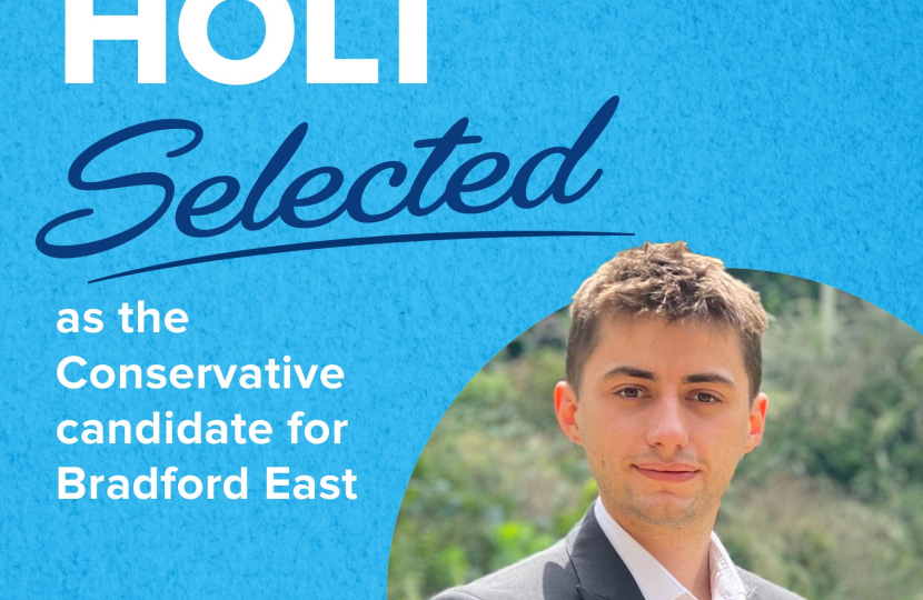 Aubrey Holt for Bradford East