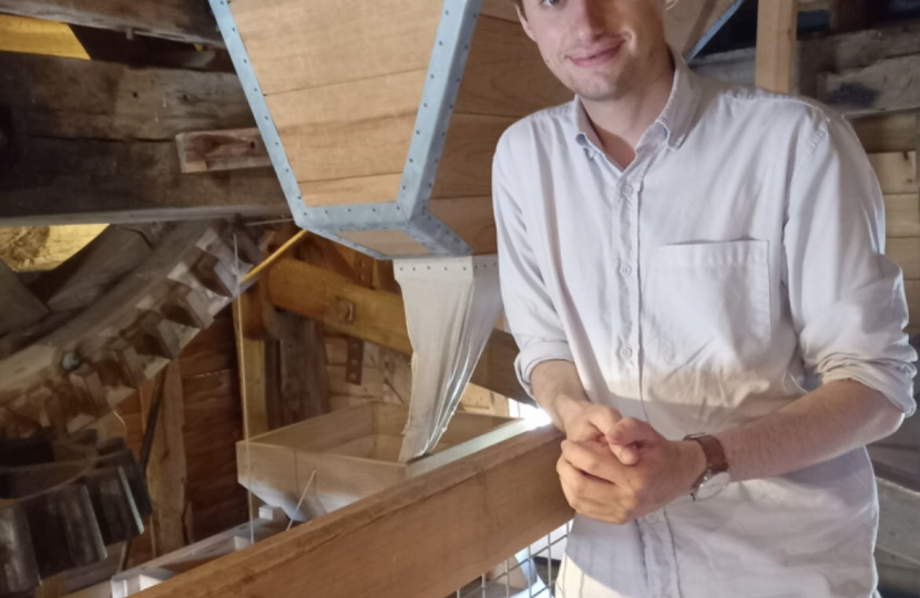 Aubrey in Cromer Windmill